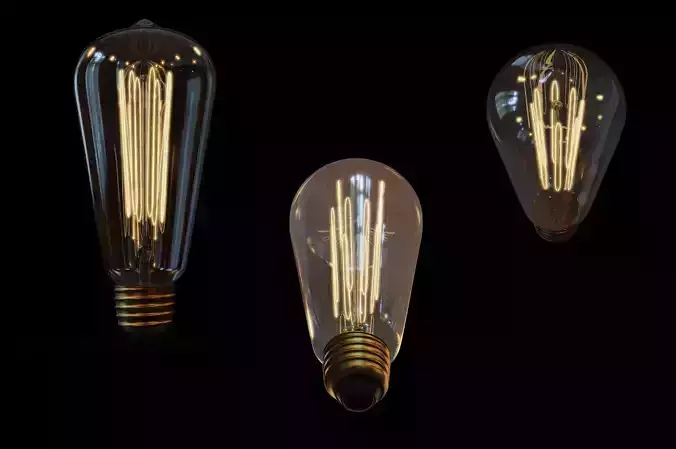 Bulb -Edison bulb 3D model