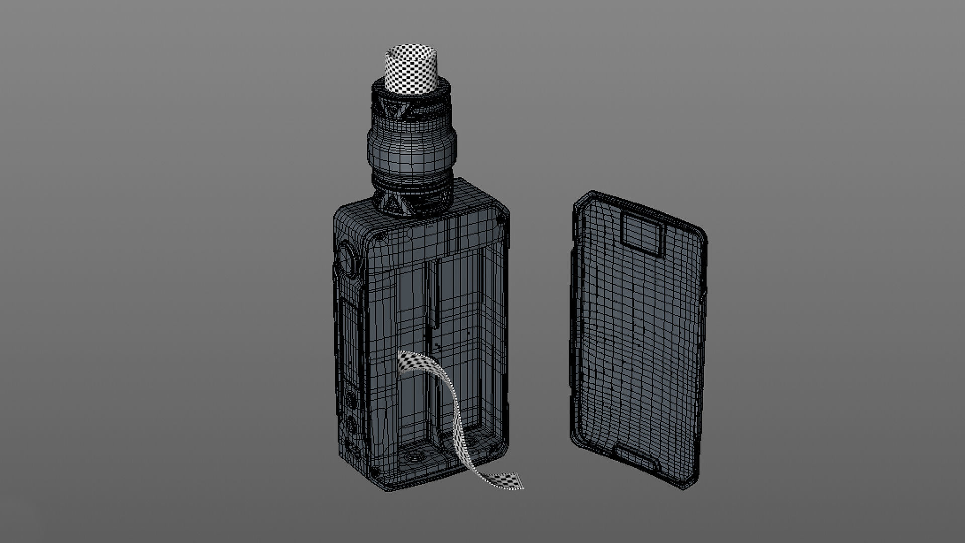 Vape Voopoo Drag 2 3D model_11
