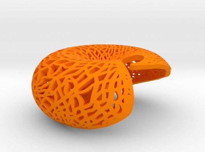 Leafy torus Lampshed 3D print model_19