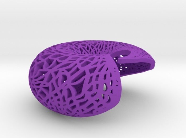 Leafy torus Lampshed 3D print model_14