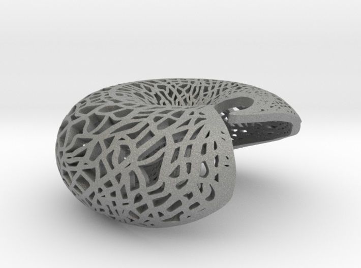 Leafy torus Lampshed 3D print model_25