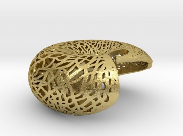 Leafy torus Lampshed 3D print model_22