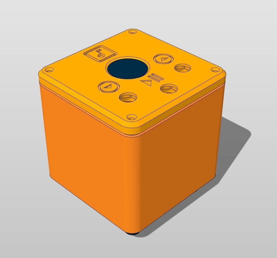 Tonuino - Diy Tonibox enclosure 3D print model_3
