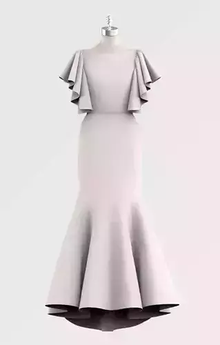 Long dress Fashion Marvelous Designer