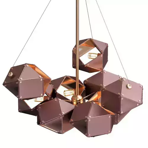 WELLES Central Chandelier von Gabriel Scott