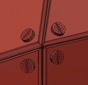 WELLES Central Chandelier von Gabriel Scott 3D model_4