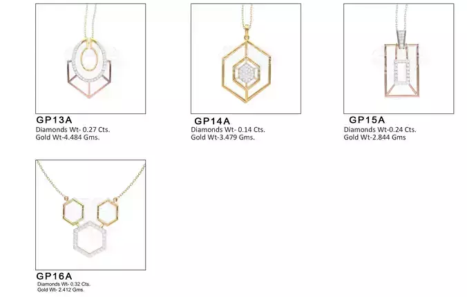 Geometric pendant