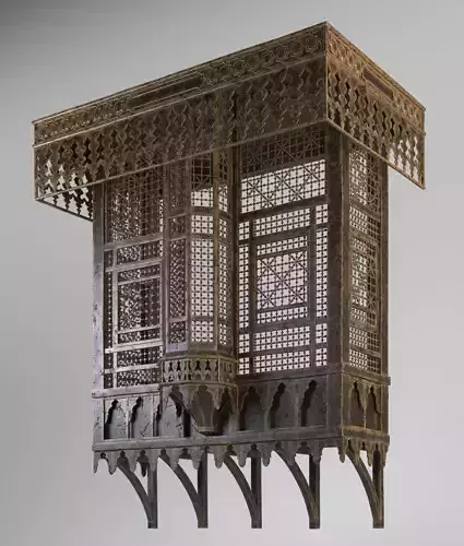 Arabian Islamic Window-Mashrabiah