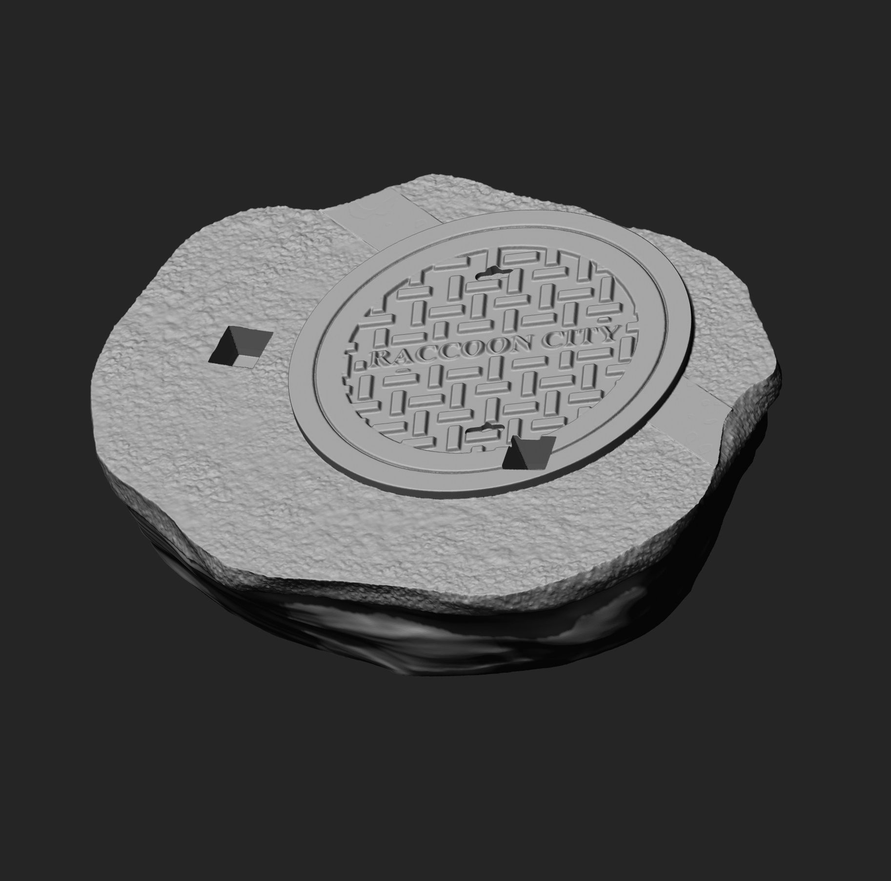 Jill Valentine Resident Evil 3 Remake with 2 bases for 3d print 3D print model_4