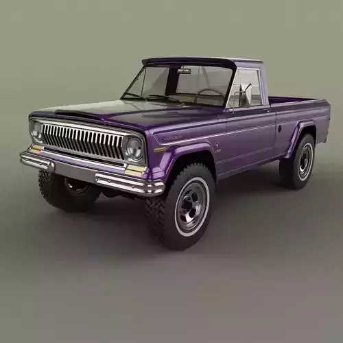 Jeep J2000 J10 Pickup 3D model