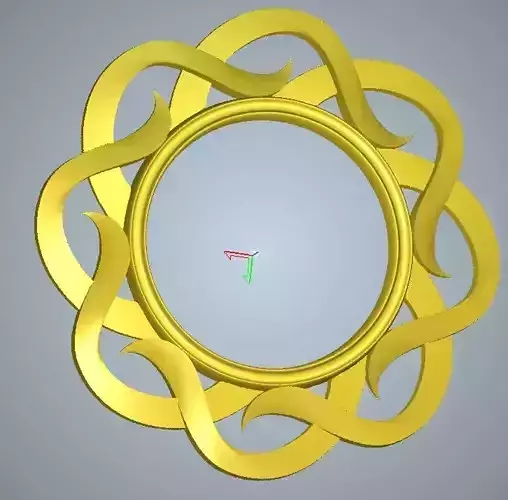 Mirror frame 3d - CNC machine 