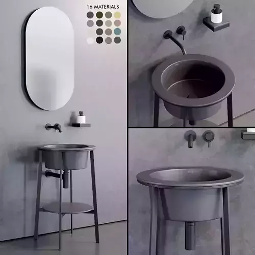Ceramica Cielo Catino Tondo Washbasin