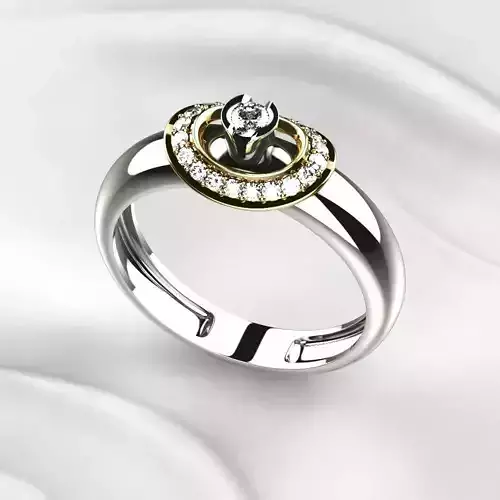 Diamonds Golden Ring 