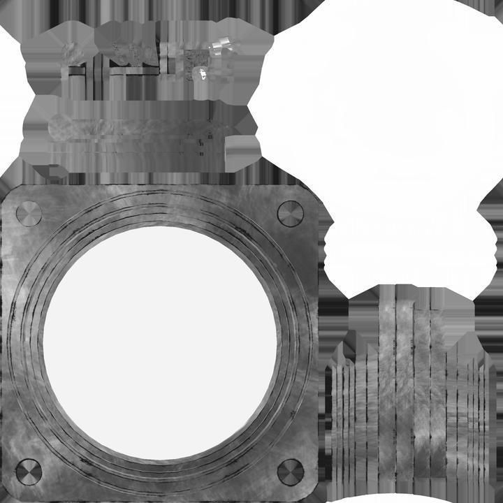 US FUEL PRESSURE GAUGE Low-poly 3D model_6