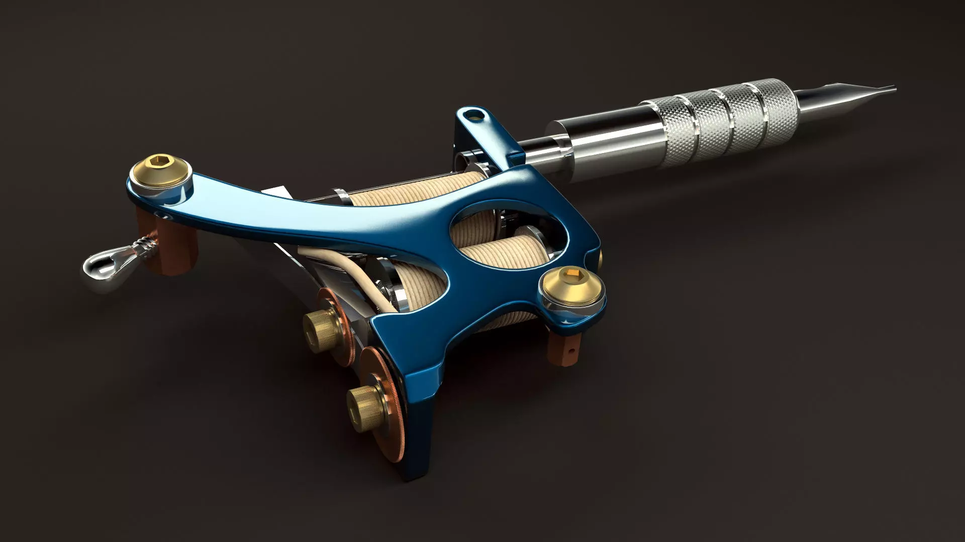 Tattoo Machine 3D model