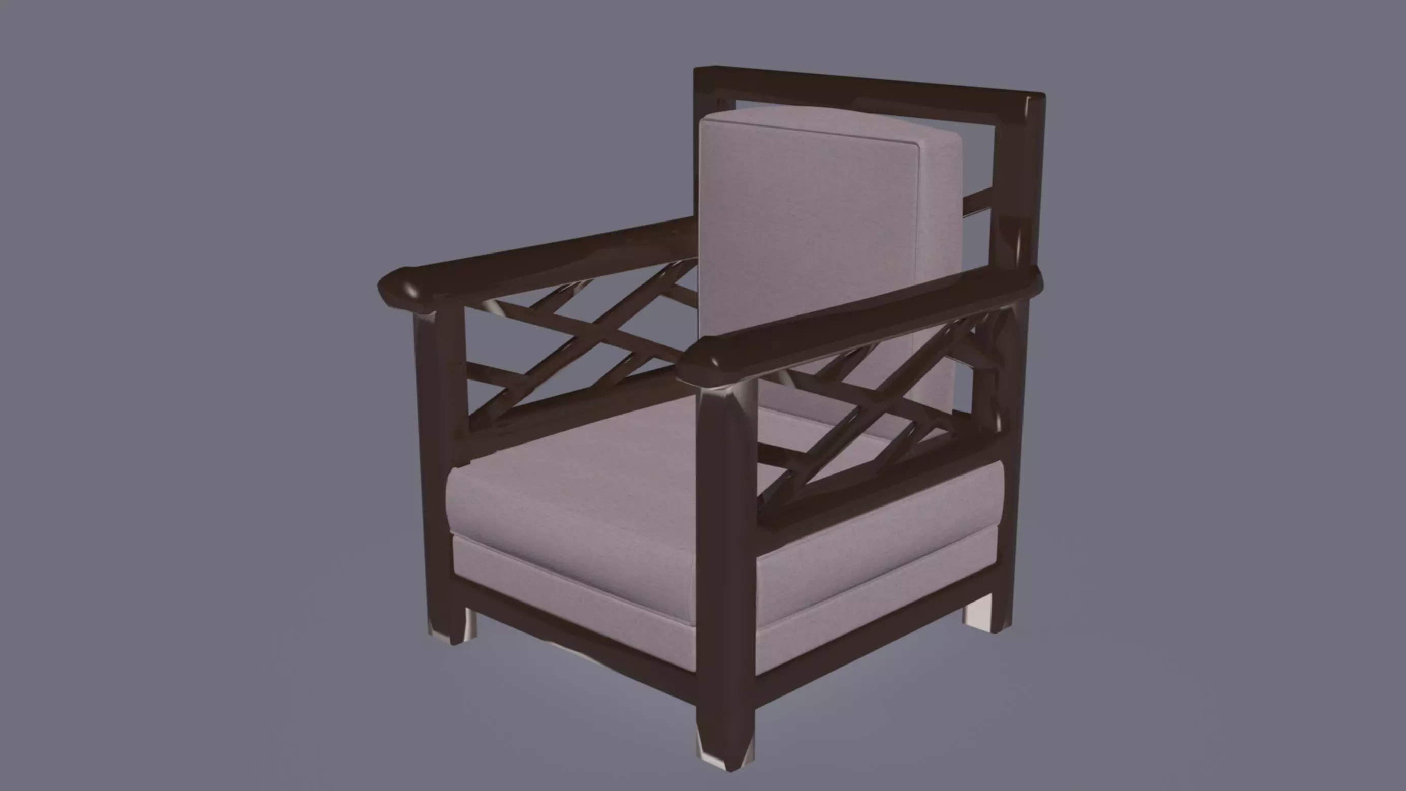 Edward Lounch Chair 3D model