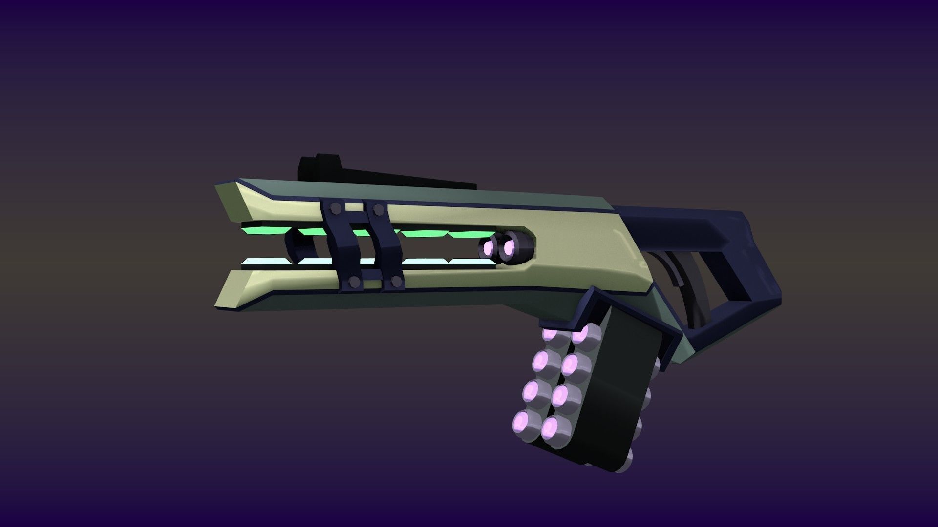 ASV SciFi Guns Volume 02 Low-poly 3D model_7