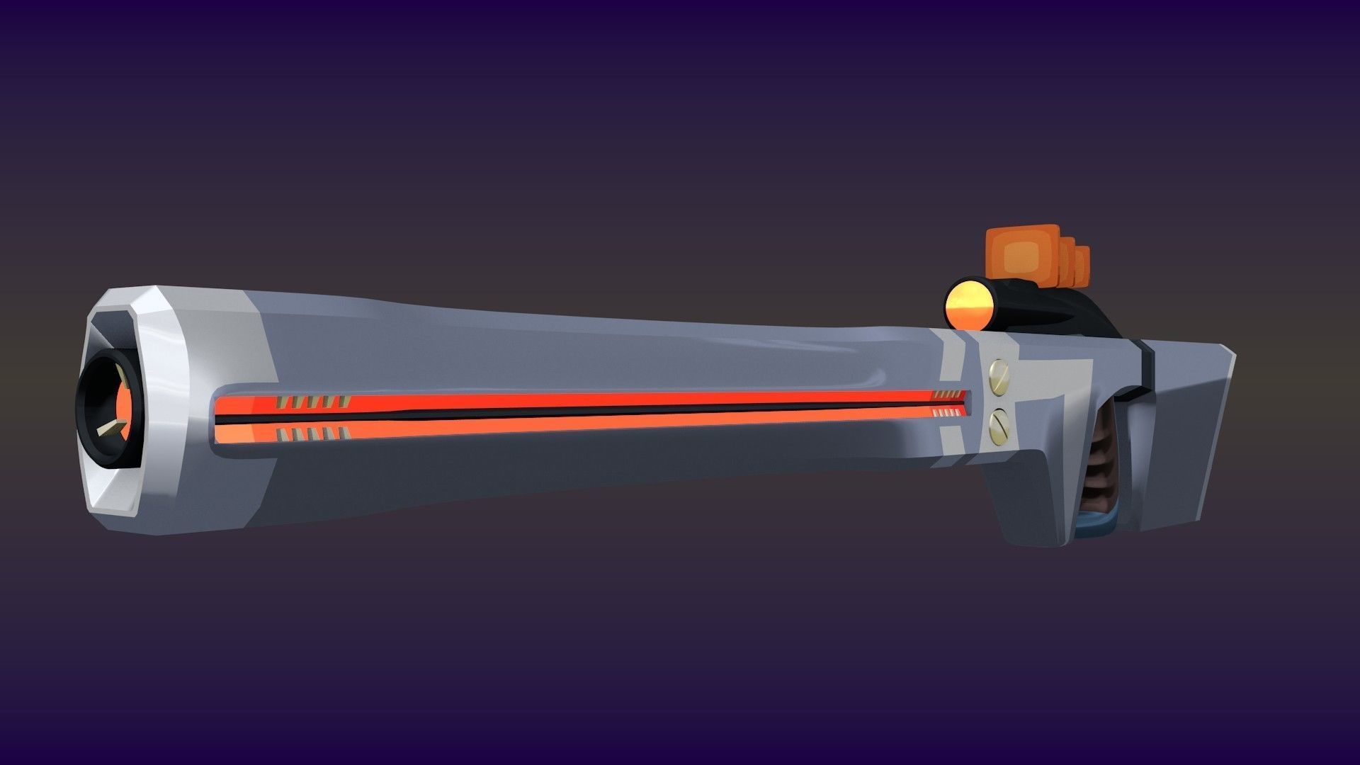 ASV SciFi Guns Volume 02 Low-poly 3D model_23