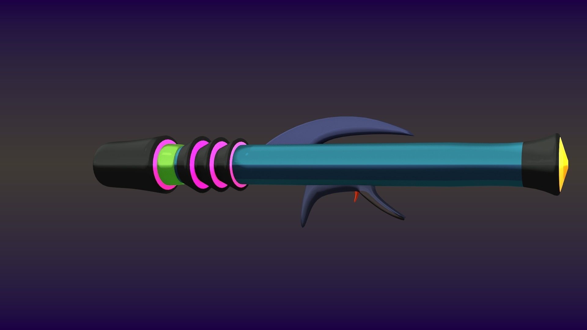 ASV SciFi Guns Volume 02 Low-poly 3D model_38