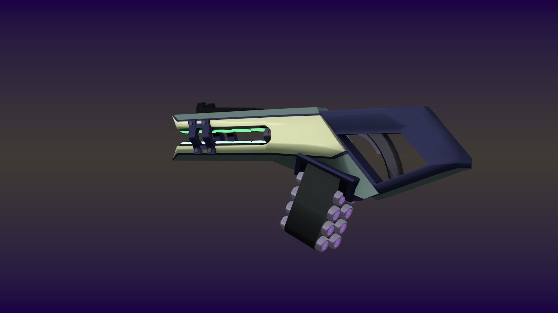 ASV SciFi Guns Volume 02 Low-poly 3D model_8