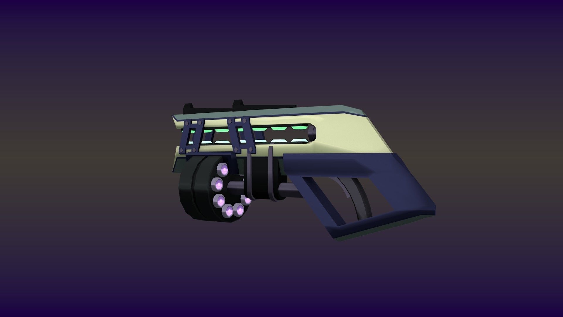 ASV SciFi Guns Volume 02 Low-poly 3D model_10