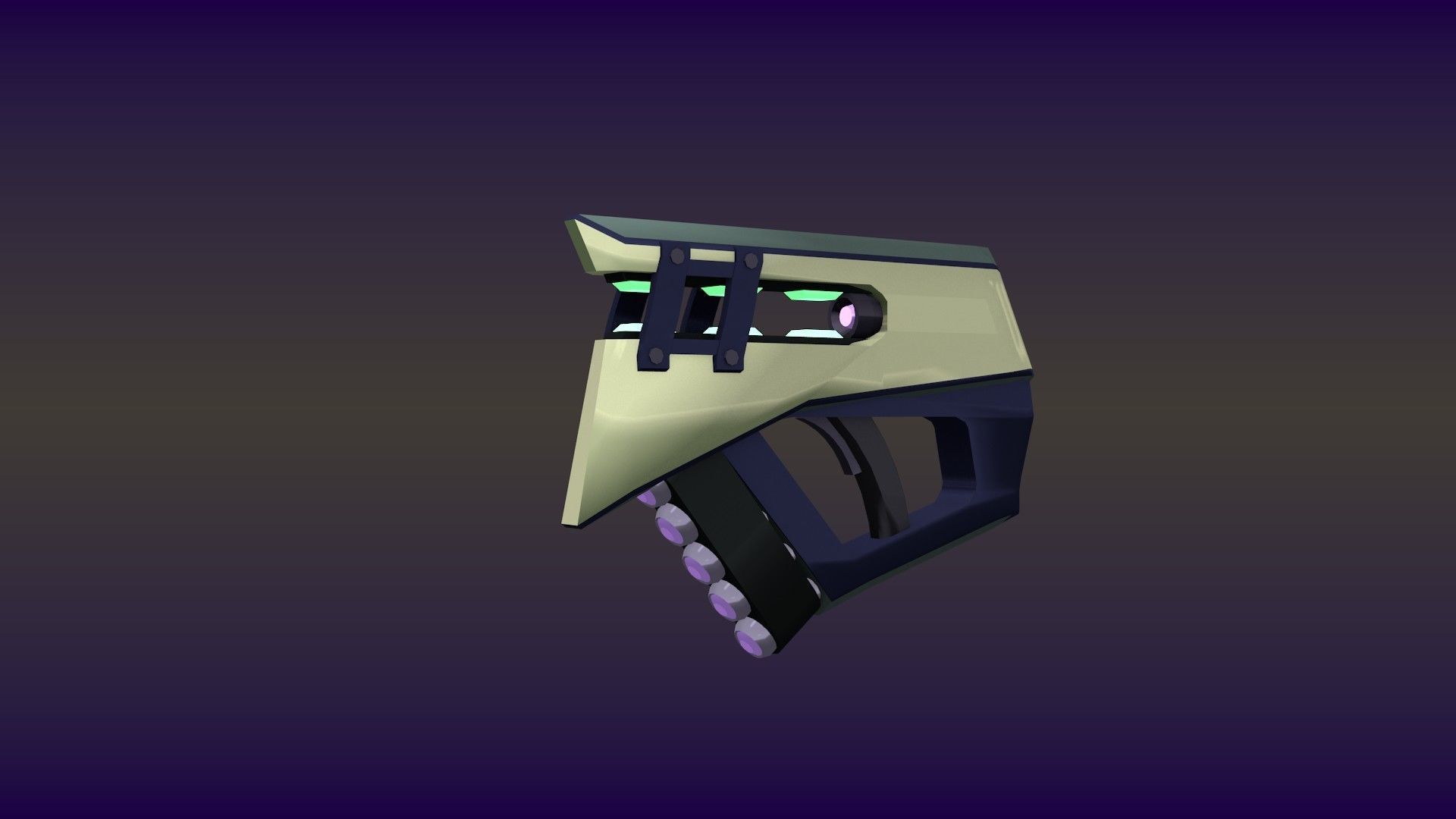 ASV SciFi Guns Volume 02 Low-poly 3D model_5