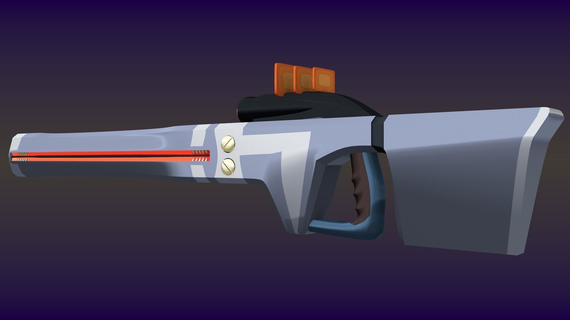 ASV SciFi Guns Volume 02 Low-poly 3D model_24