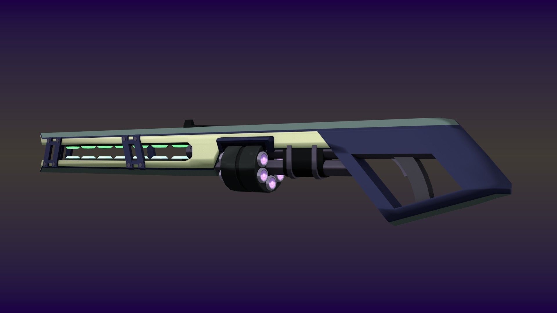 ASV SciFi Guns Volume 02 Low-poly 3D model_12