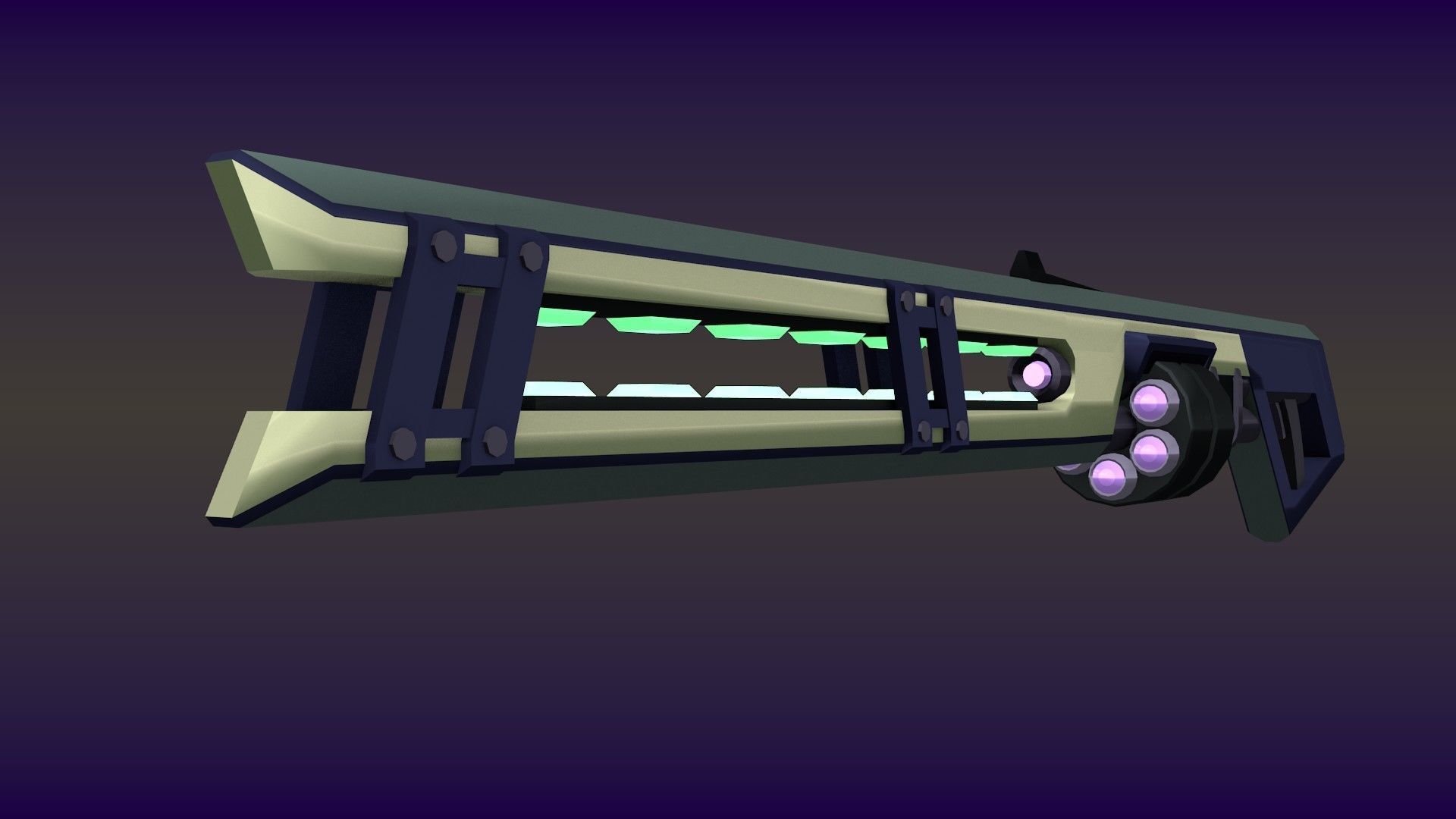 ASV SciFi Guns Volume 02 Low-poly 3D model_11