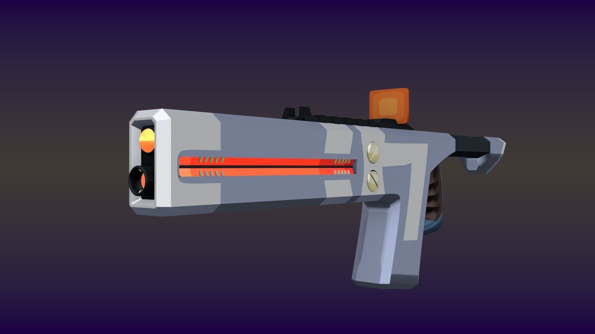 ASV SciFi Guns Volume 02 Low-poly 3D model_21