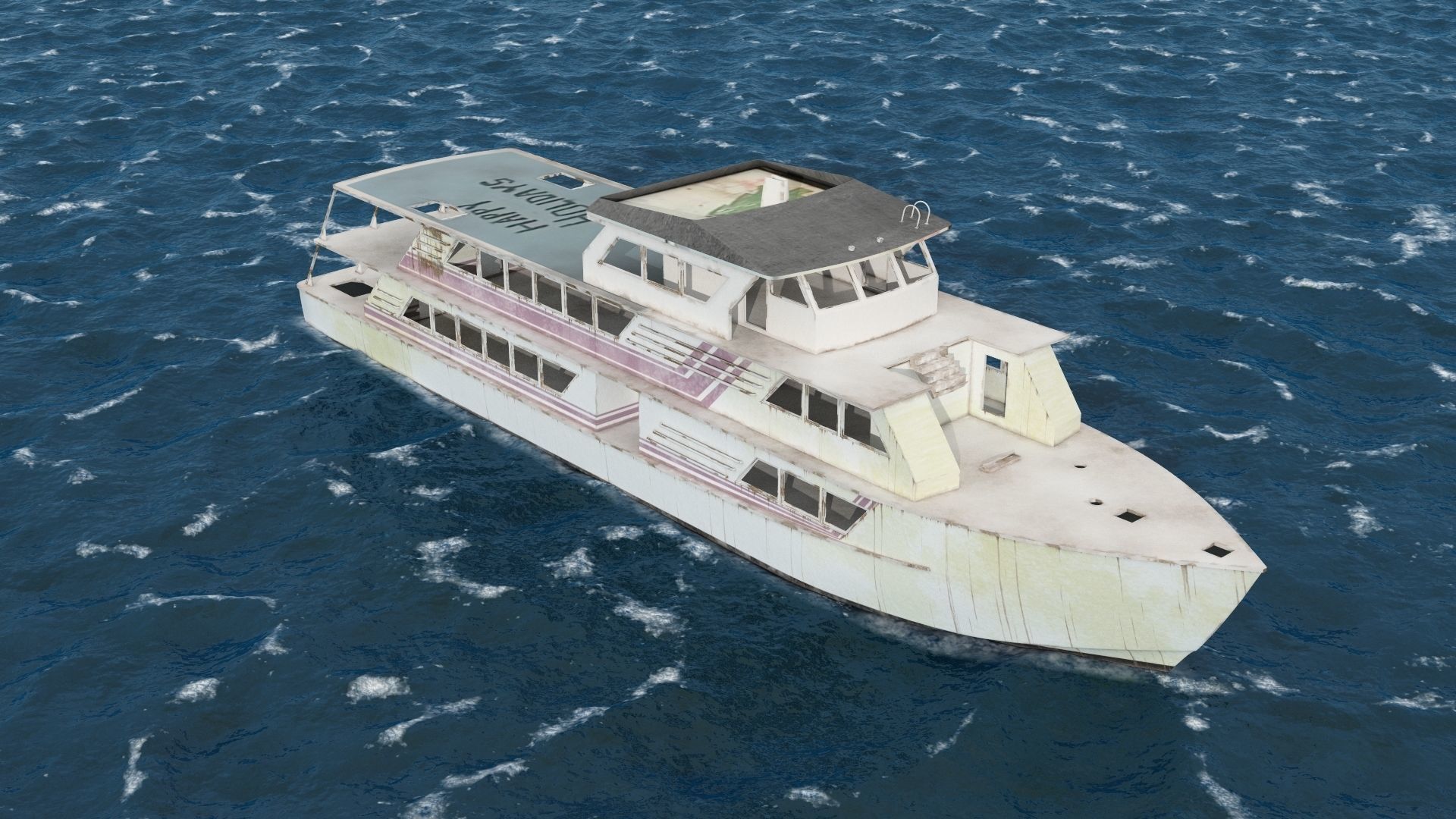 El Dorado Ship just before sinking 3D model_3