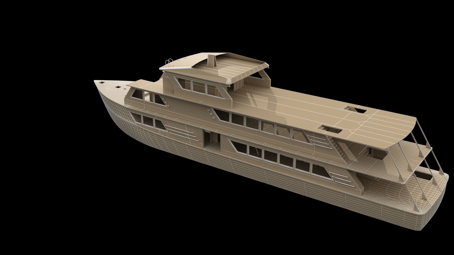 El Dorado Ship just before sinking 3D model_7