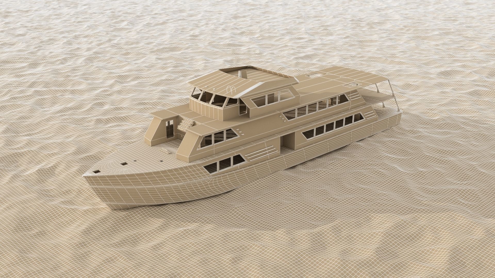 El Dorado Ship just before sinking 3D model_4