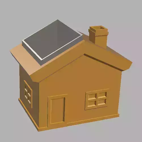 SWEET HOUSE PLANT POT and PEN HOLDER 2