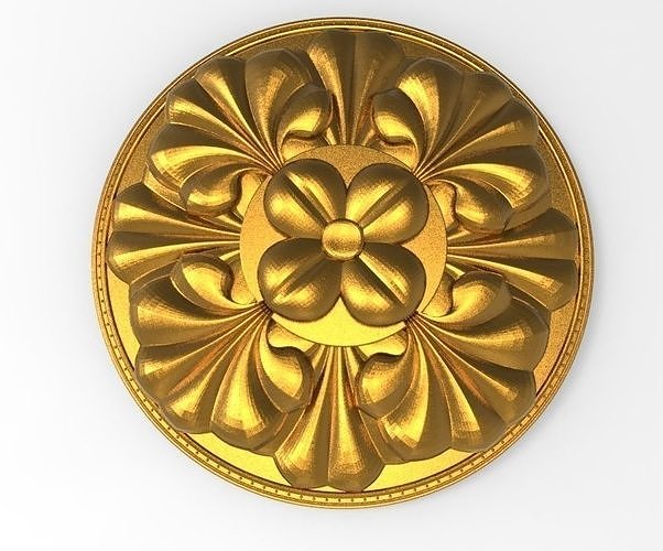 decorative rosette 3D model