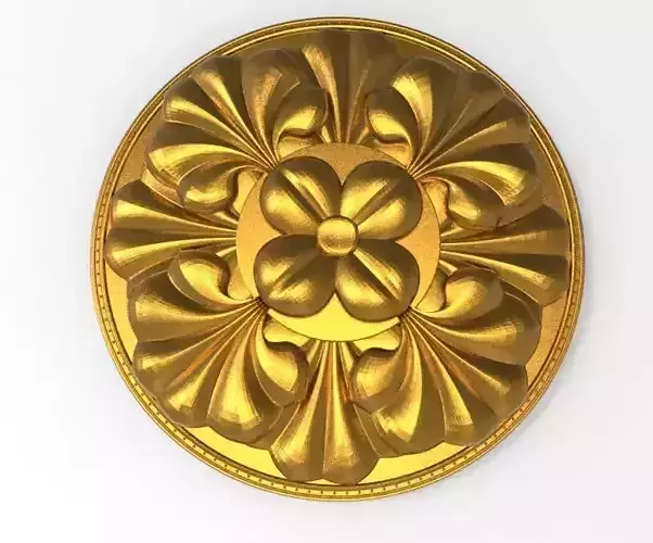 decorative rosette 3D model
