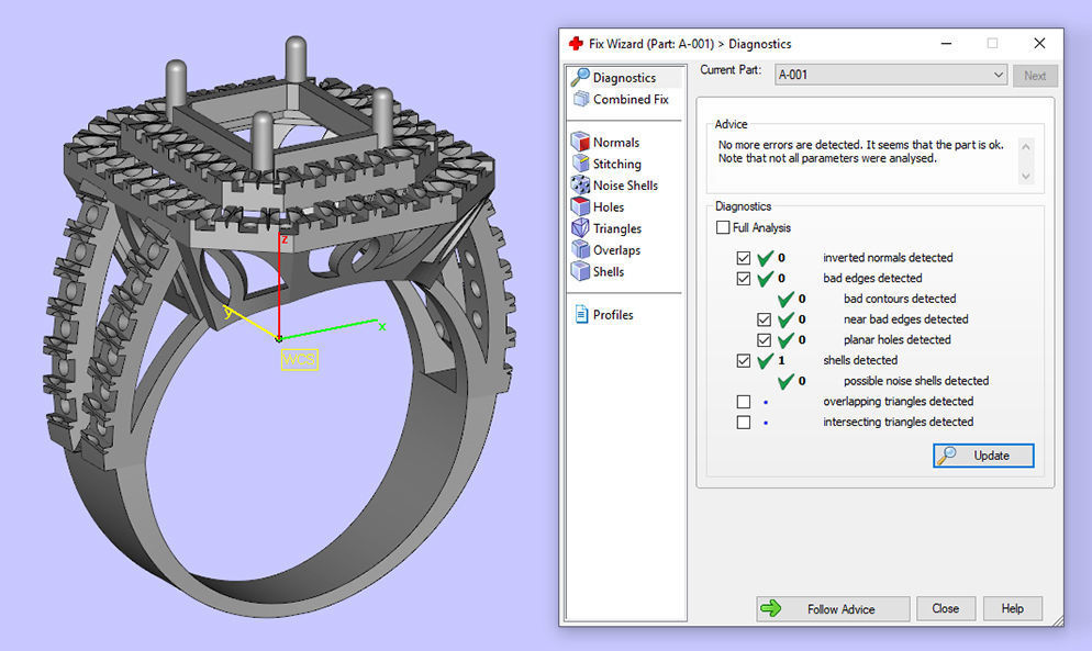 Luxurious Ring  3D print model_4