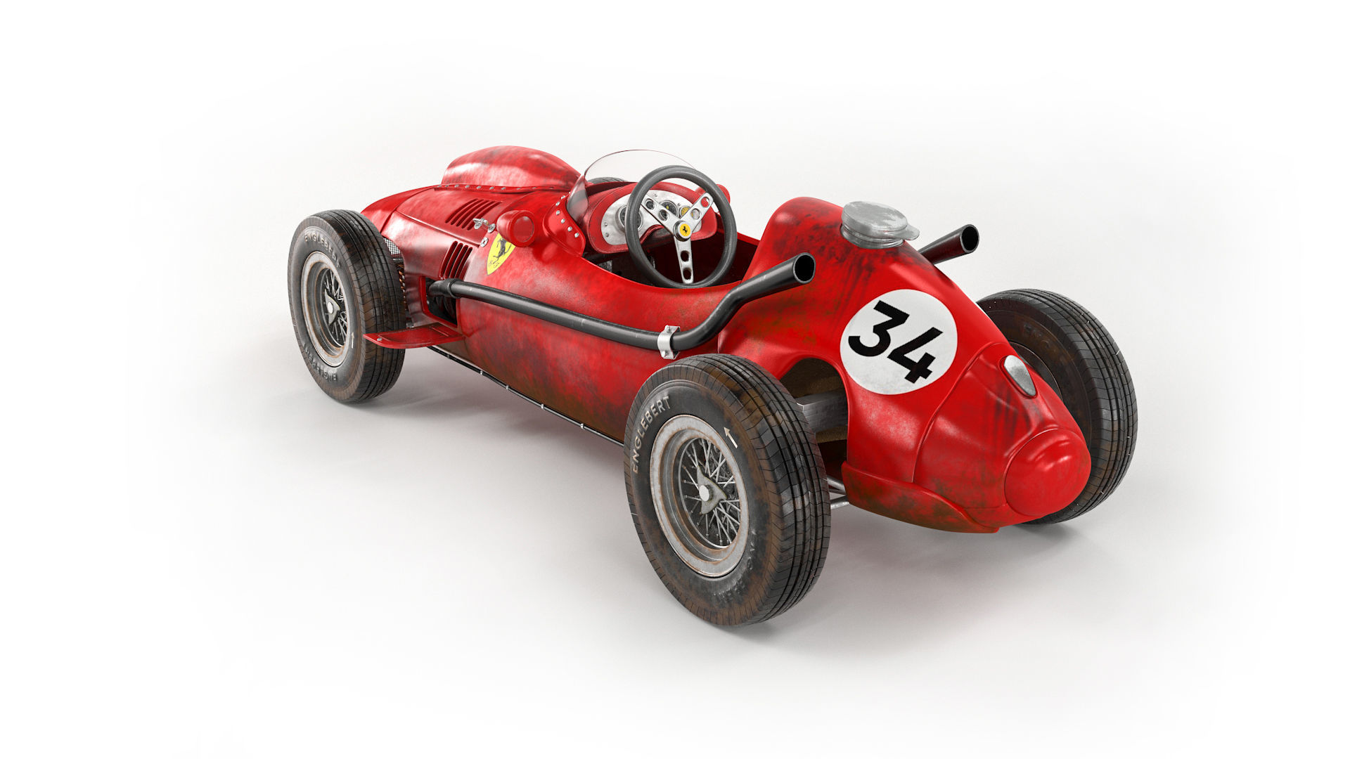  Ferrari Dino 246 F1 1958 3D model  3D model_6