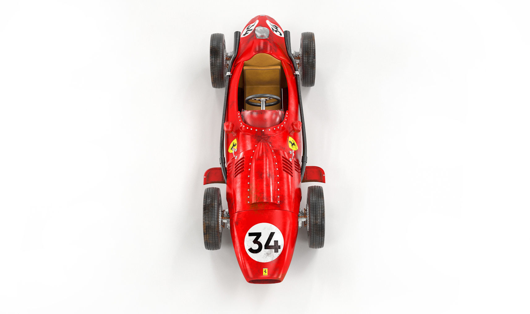  Ferrari Dino 246 F1 1958 3D model  3D model_10