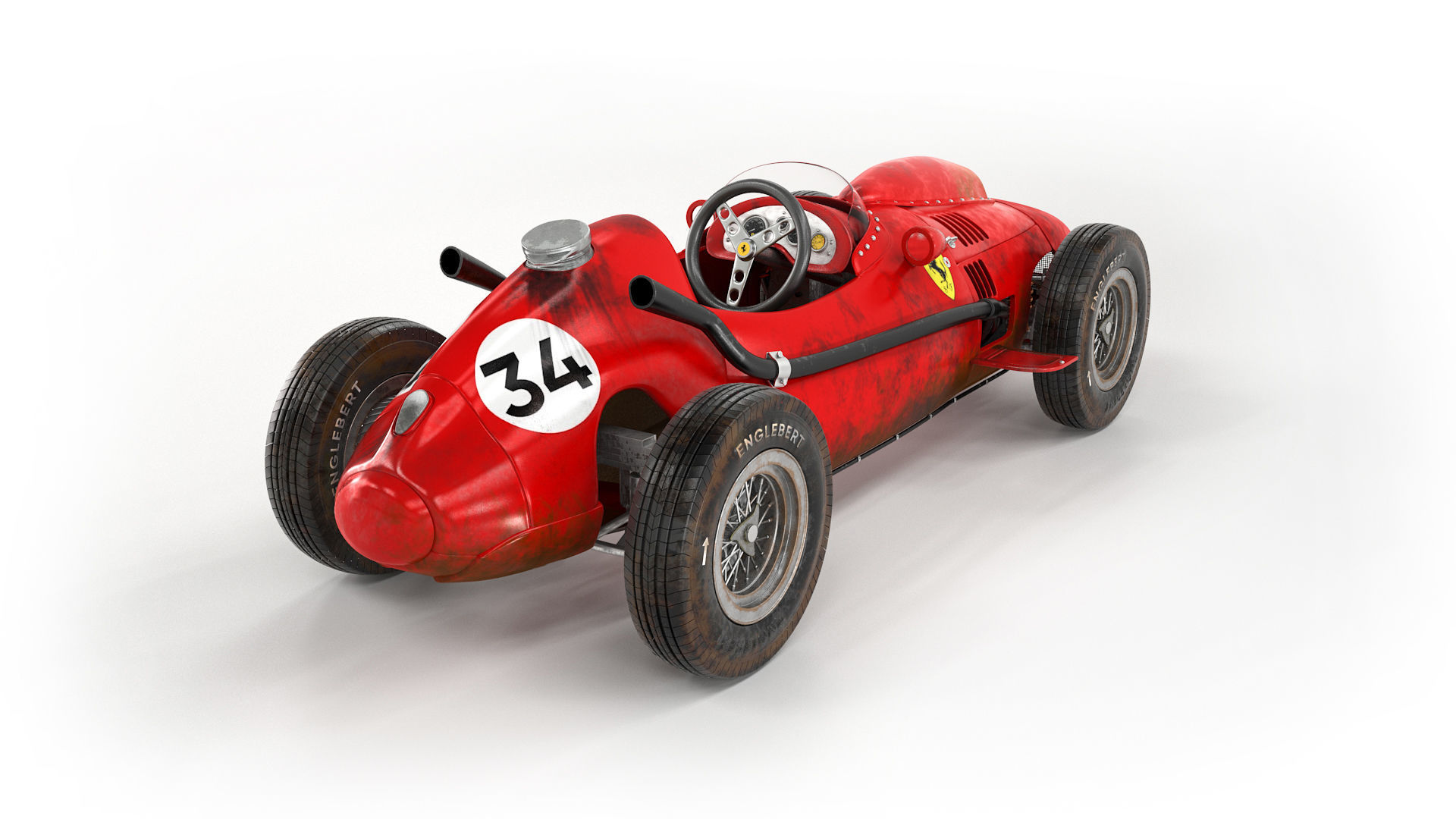  Ferrari Dino 246 F1 1958 3D model  3D model_5