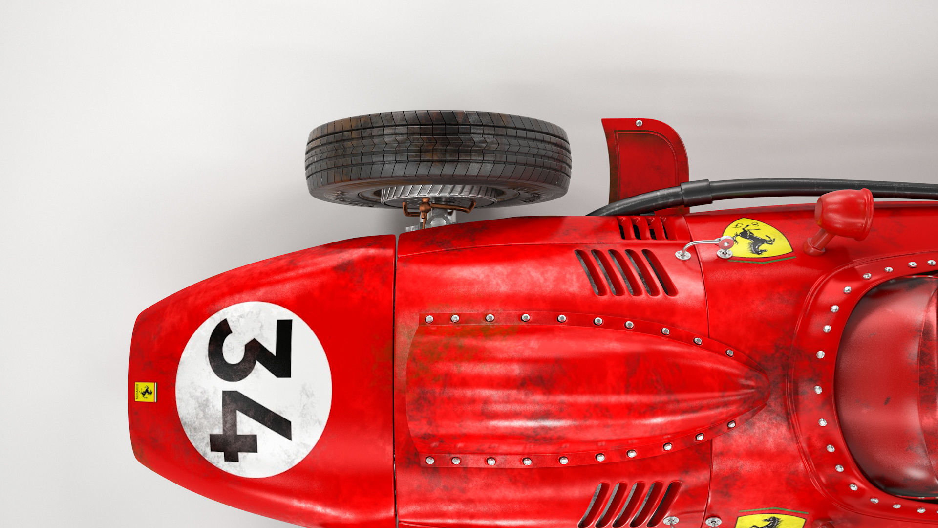  Ferrari Dino 246 F1 1958 3D model  3D model_14