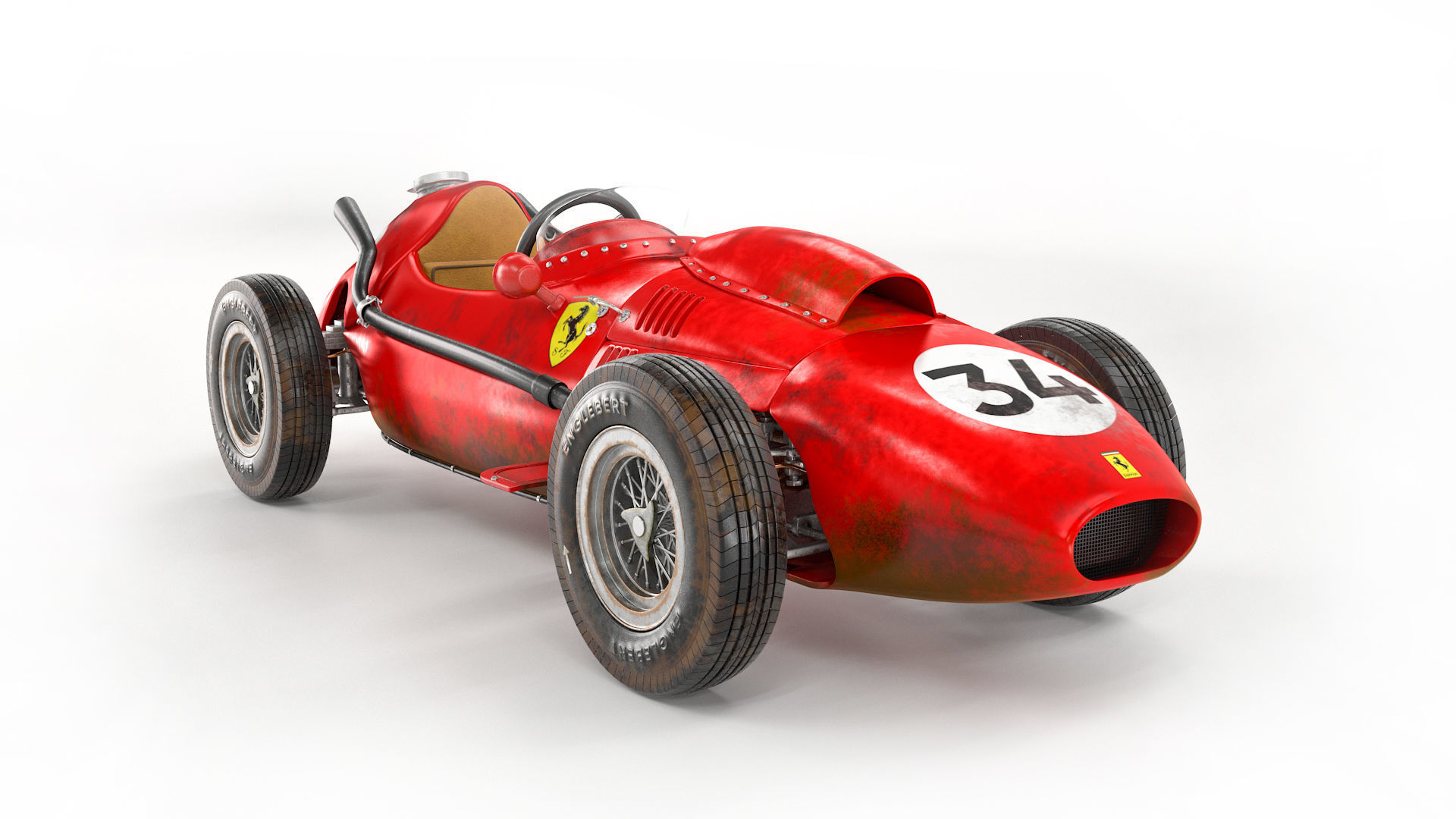  Ferrari Dino 246 F1 1958 3D model  3D model_11