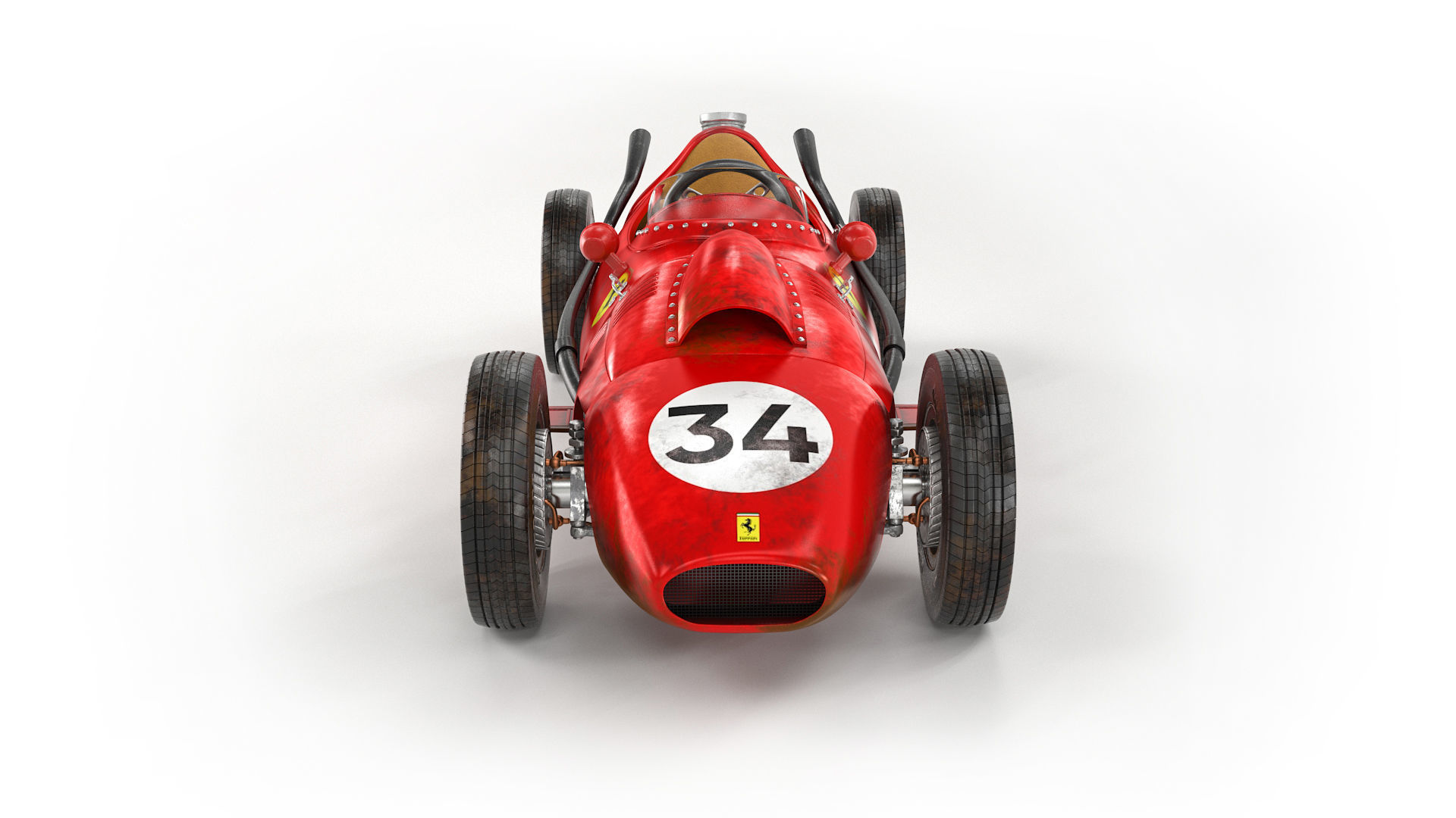  Ferrari Dino 246 F1 1958 3D model  3D model_4