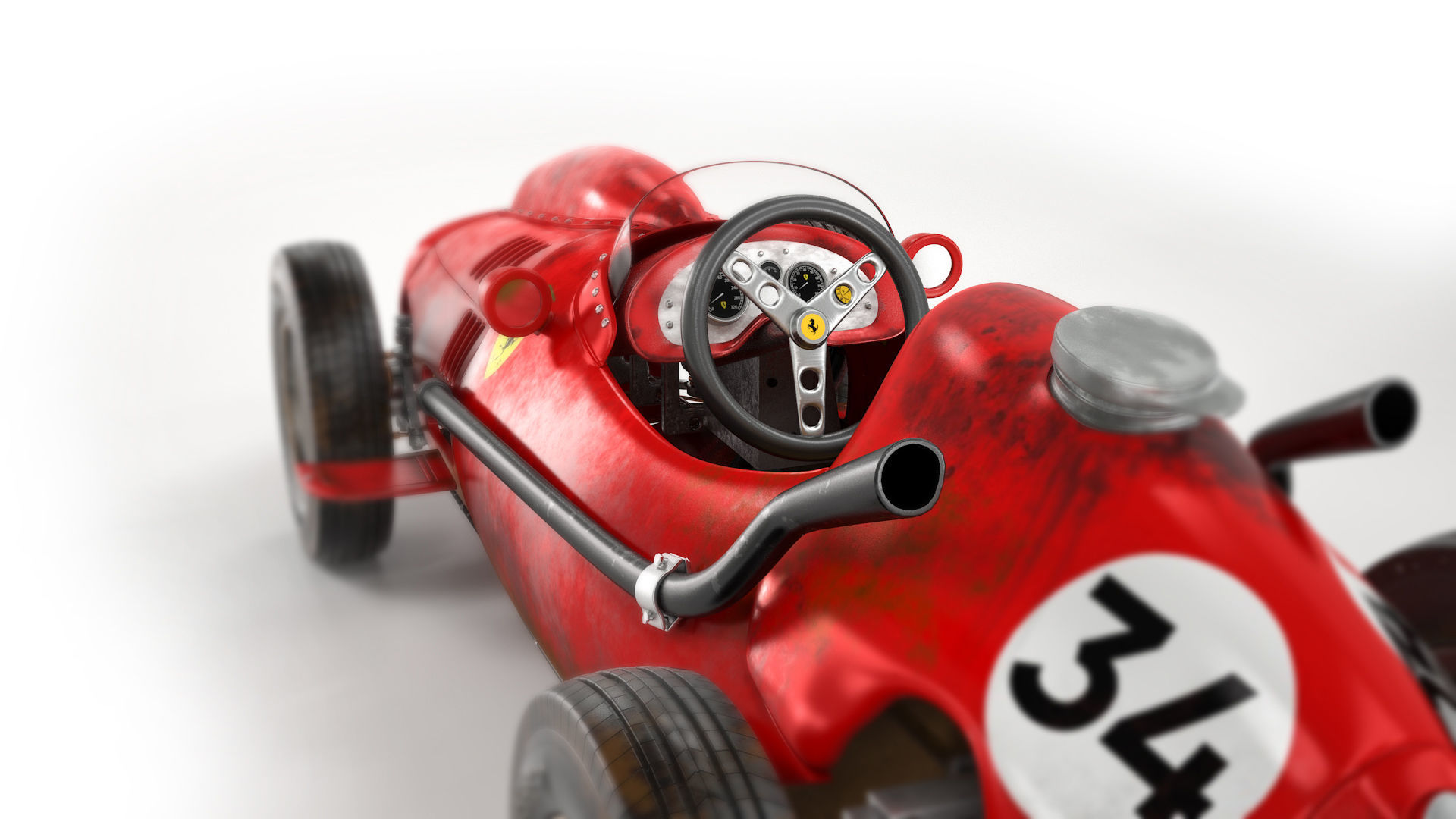  Ferrari Dino 246 F1 1958 3D model  3D model_8