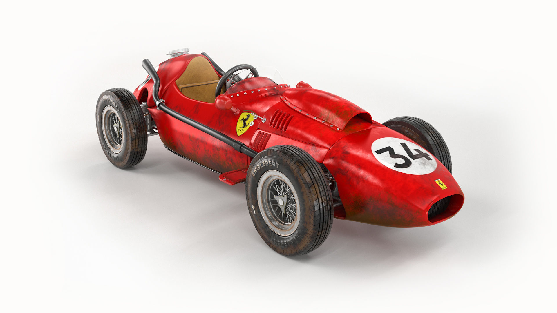  Ferrari Dino 246 F1 1958 3D model  3D model_1