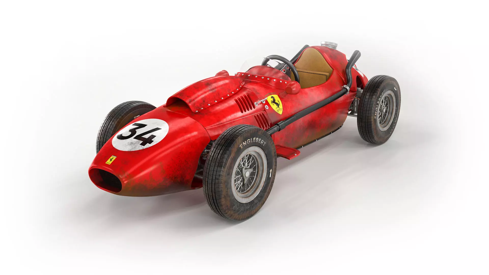  Ferrari Dino 246 F1 1958 3D model  3D model_0