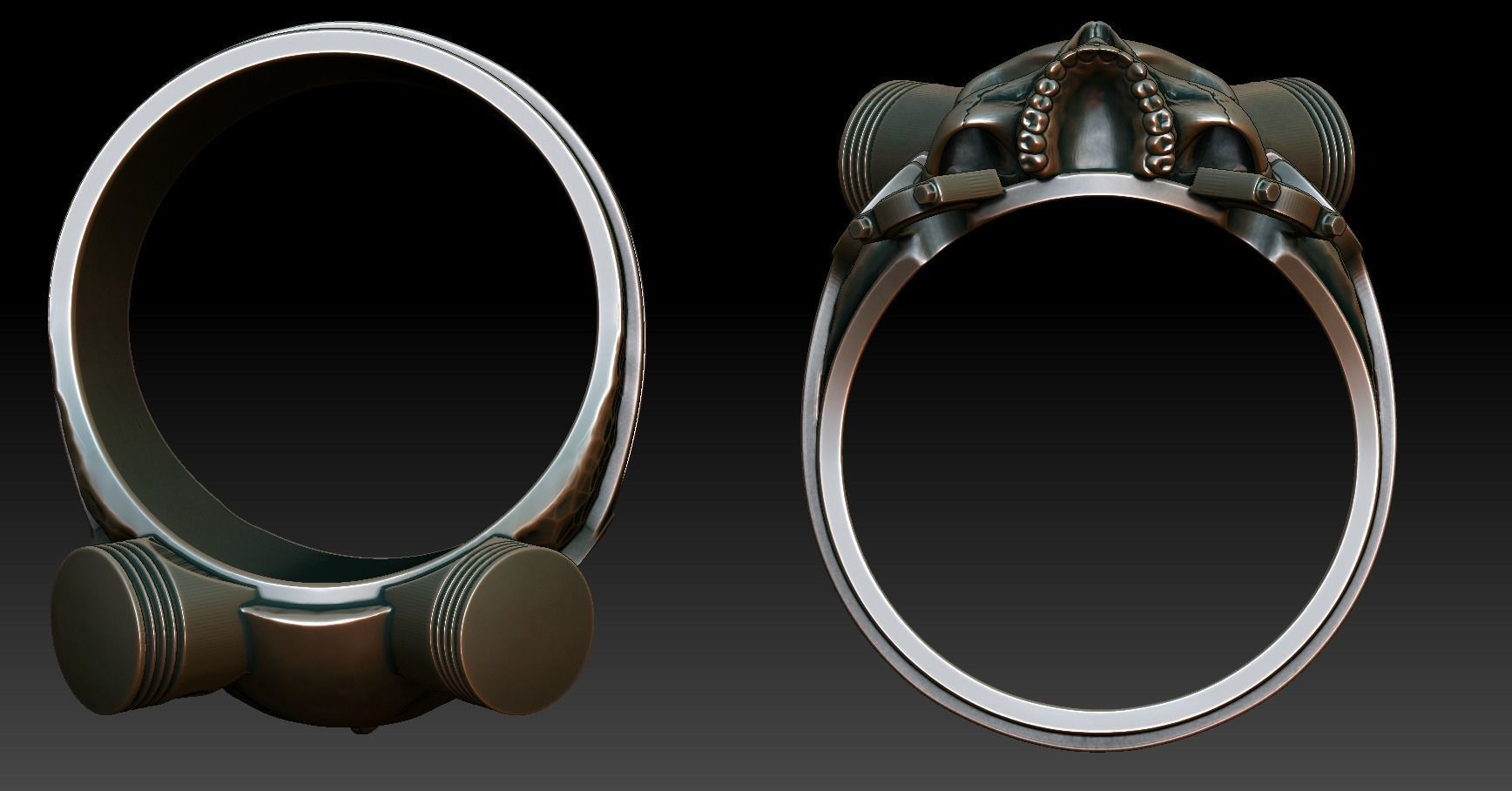 Motor Ring 3D print model_5