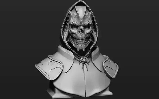 Skull Orc Sculpt