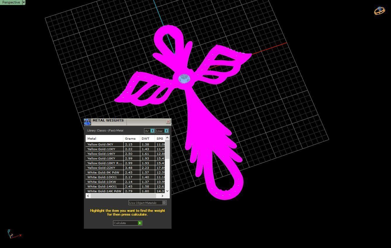 Cross with angels wings 2 3D print model_5