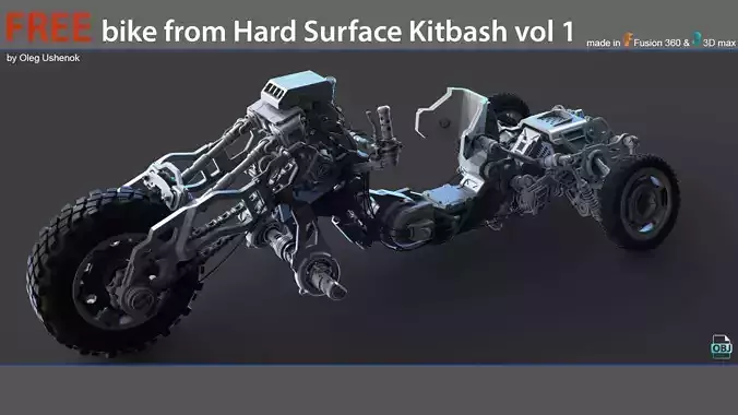 Bike Hardsurface Kitbash